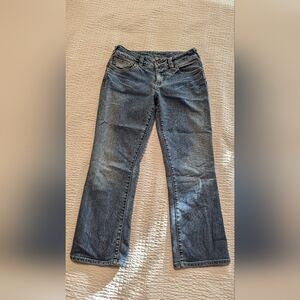 W29 Suki Silver Jeans Capris